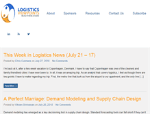 Tablet Screenshot of logisticsviewpoints.com